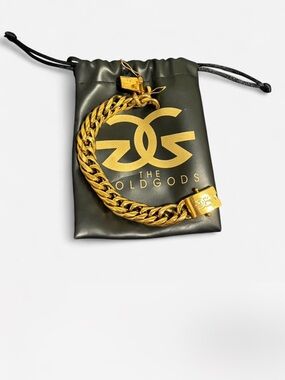 GOLD GODS 18K Gold Plated Chain Bracelet